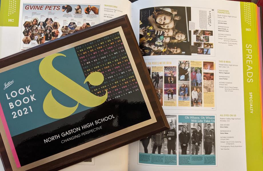North Gaston earns national yearbook design recognition
